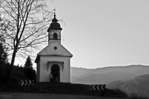 A kis kápolna Szomolnok felett