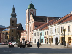 Rozsnyó főterén